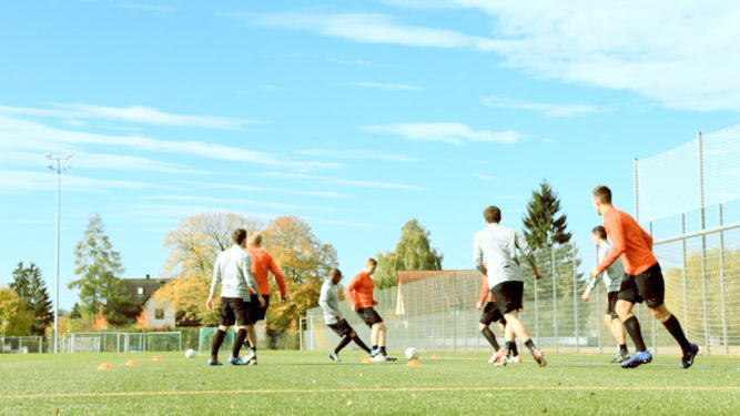 Fußballtraining-DVD Spielform