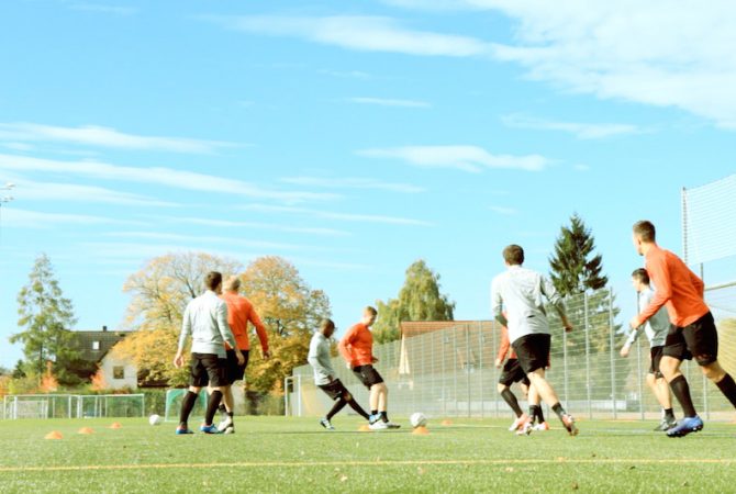 Fußballtraining-DVD Spielform
