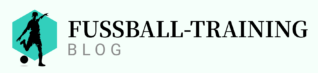 Logo des Fußball-Training-Blog; ein Fußballer schießt einen Ball