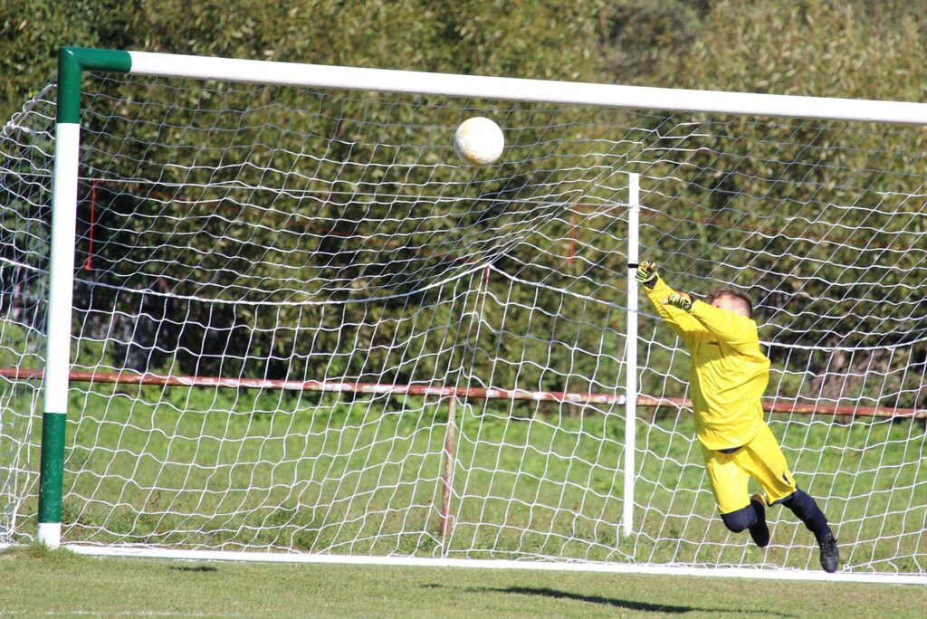 Torwarttraining im Freien