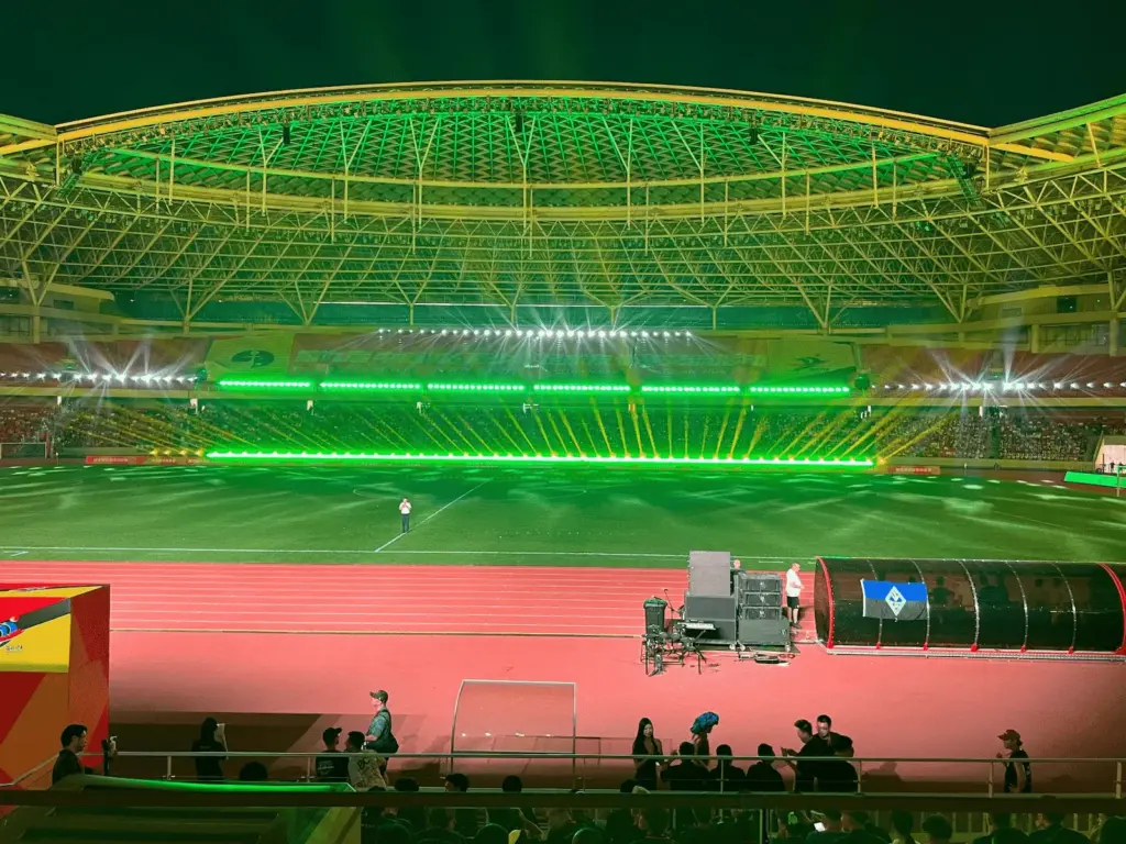 Fußball-Stadion in Xiong'an, China